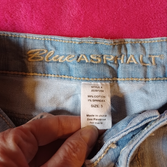 Blue Asphalt Shorts - Picture 2 of 2